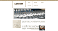 Desktop Screenshot of mysonggram.com